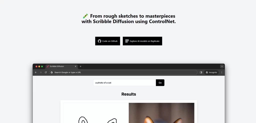 Scribble Diffusion